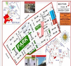 1 kanl prime location plot for sale on prime location in dha serene city 