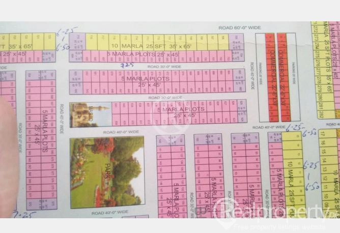 10 Marla Plot for Sale in Bilal Block