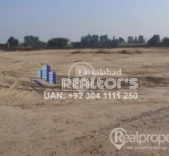 1 Kanal Land Available For Sale Main Jhang Road Faisalabad (Best For Farmhouse, Cultivation, Farming )
