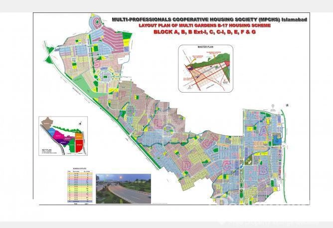 Low Price Plot Available, Multi Gardens, Islamabad, 30x60 (7.5 marla), Corner, Good Location