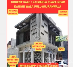 2.9 Marla Double Story Building