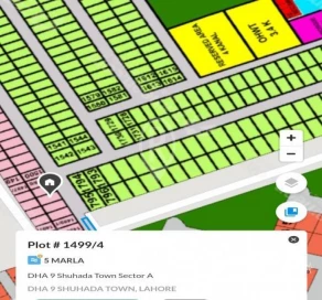 5 Marla Plot Facing 8 Marla DHA 9 Town