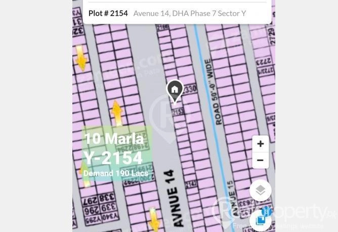 DHA Phase 7 Sector Y 150 ft Road