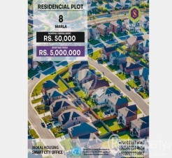 8 Marla Residential Plots For Sale in Smart City Canal Road Lahore