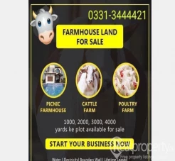 Apna Farm Plot just 12 lac in Karachi