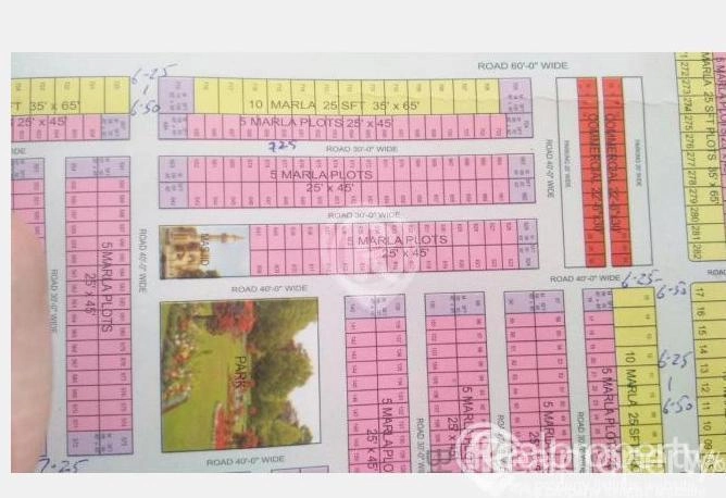 5 Marla Plot for Sale in B Block
