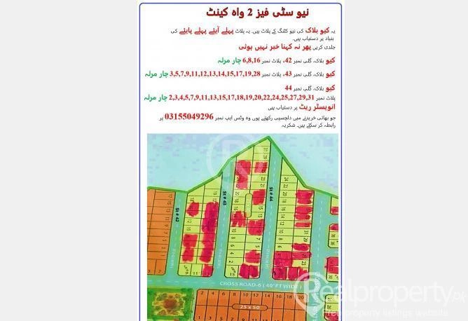 4 Marla Plots for Sale