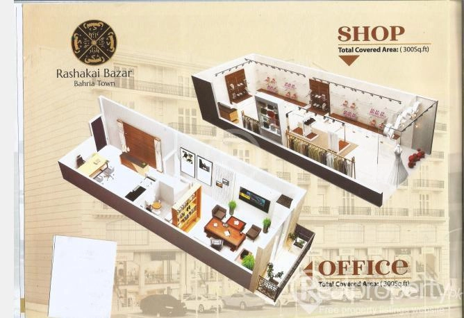 Offices in Bahria Town.