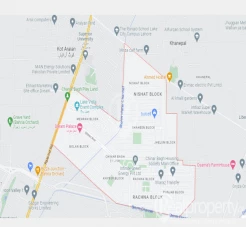 Two  Kanal Residential Plot  Jehlum block For Sale  Front  Back Facing  road 