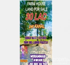 Beautiful 8 Kanal Farm House For SALE