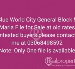 Blue world city - General Block 