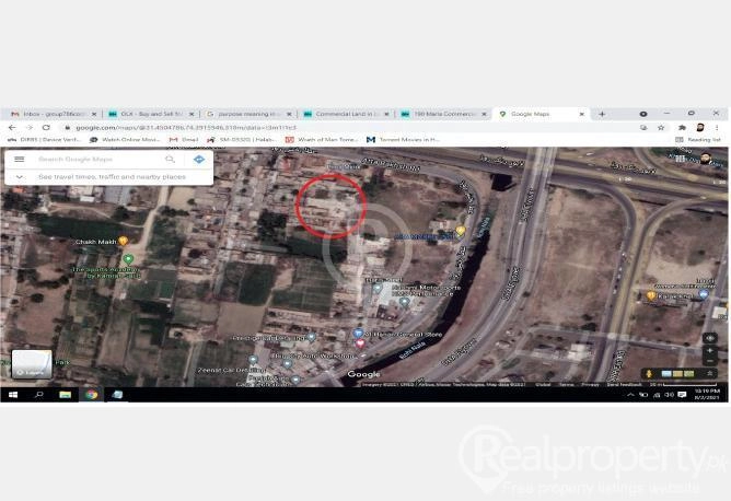 12 Kanal Land for Sale at Ring Road Lahore oppt DHA 4