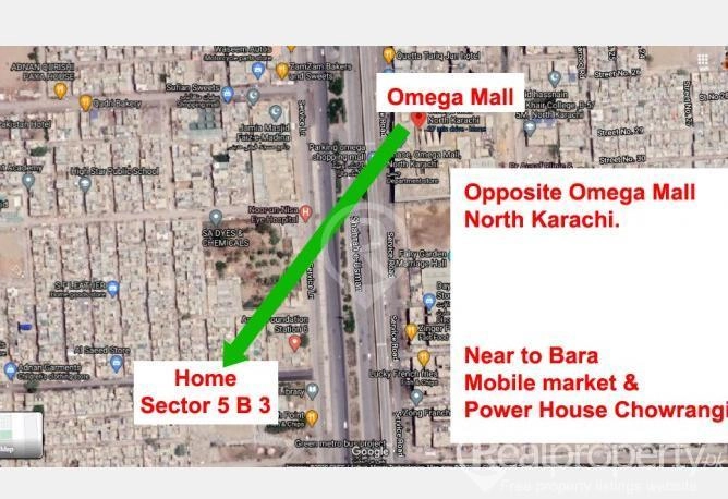 Ground floor 4 Rooms for Rent at North Karachi 