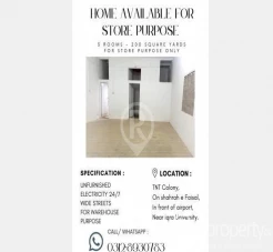 Home available for Store Purpose