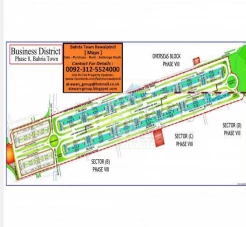 7 mARLA CORNER PLOT FOR SALE IN bahria town phase 8 abu bakar block
