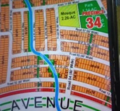 FOR SALE - Precinct 34 plot size 272 sq yard V VIP location