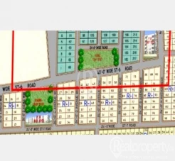 Corner Park Facing Plot