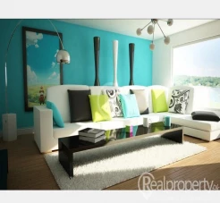 towers of commercial shops and residential apartments