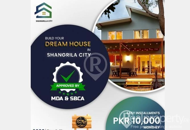 Plots Available. Monthly Installment 10,000/- Only