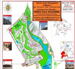 1 kanal plot for sale in bahria town bahria halets main boulevard 