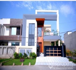 Brand New 11 MARLA Park Facing 5 BED ROOM House for Sale in B Block Eden City Lahore,