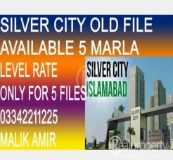 Islamabad, Silver City Plot Files Available, LEVEL RATE