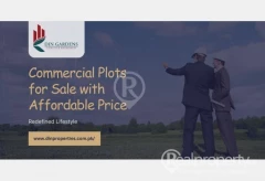 4 Marla Commercial Plot for Sale in Din Gardens Chiniot with Affordable Price