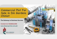 Din Gardens, Chiniot offers 4 Marla Commercial Plot at Best Location
