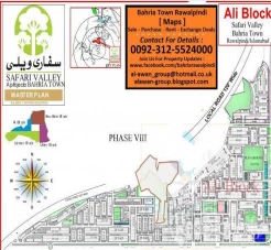 10 marla plot for sale in bahria town pahse 8 sector B on prime loction