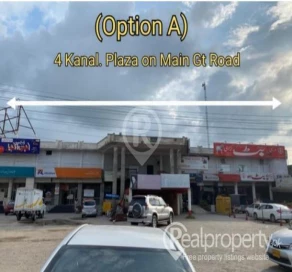 ​plaza on main gt road, t chok for rent