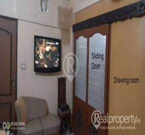 3 Side Corner Flat for Sale in Shah Faisal Colony Block 2 Noor Center